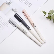 5pcs Cute Gel Pens Colored Ink Cat Pen fresh Kawaii Ballpoint Pen office & school supplies Stationery for school pen kawaii cute cartoon bear gel pen black ink pen kawaii school supplies kawaii pens school stationery