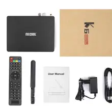 MECOOL K6 5 шт. DVB S2-T2-C ТВ-приставка Android 7,0 2 Гб ОЗУ 16 Гб ПЗУ 2,4G и 5G WiFi ТВ-приставка 100 Мбит/с 4K смарт-приставка VP9