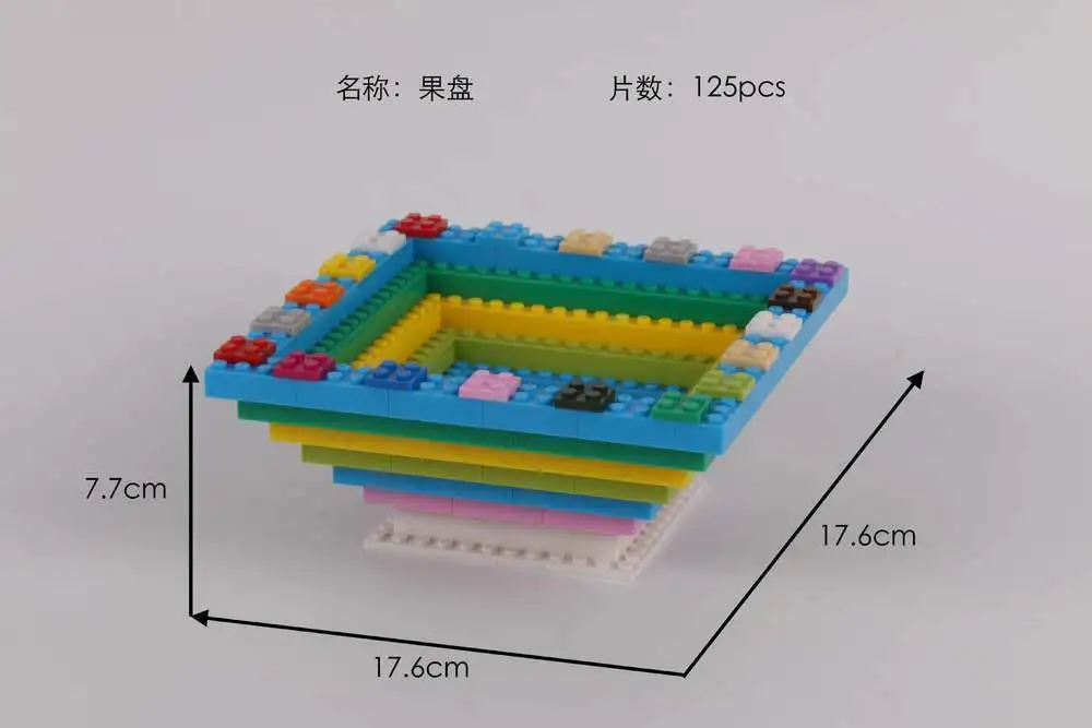 LONGDA радует высоким Совместимость Alpinia Oxyphylla Building Block игрушечный конструктор