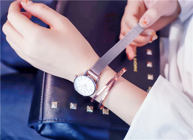 2019 Нержавеющая сталь механические часы Для женщин Роскошные Повседневное часы супер тонкий ленты женские наручные часы