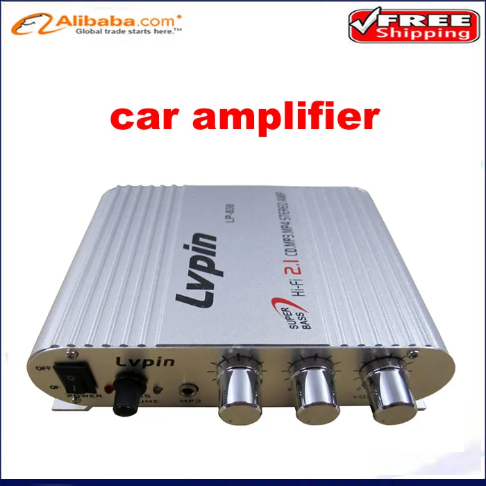 Free Shipping 2.1 3 Channel Stereo Mini Computer Car