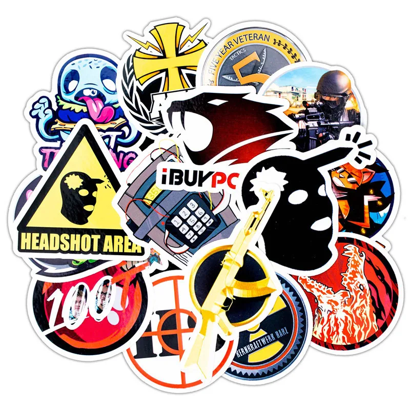 

30 pcs Mixed Graffiti Stickers for Bike Motorcycle Phone Laptop Travel Luggage for Guitars PVC Stickers Waterproof Car Stick