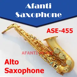 Afanti музыка Eb Тон/золото Alto Саксофоны (ase-455)