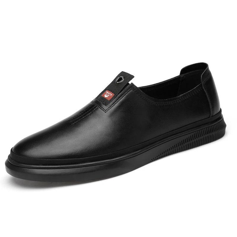 

Outdoor 100% Genuine Leather Men Casual Shoes Fashion Four season Men Flats Shoes comfortable walking men business shoes w5