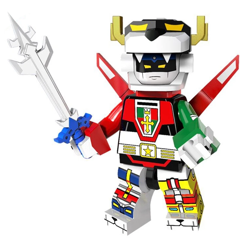 

Super Heroes MINI Defender of the Universe Voltroned Building Blocks Sets Kits Bricks Movie Model Kids Toy Marvel Compatible