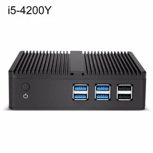 Mini PC Desktops Intel Core i5 4210Y Dual Cores HTPC Laptop Windows 10 Linux Gigabit Ethernet