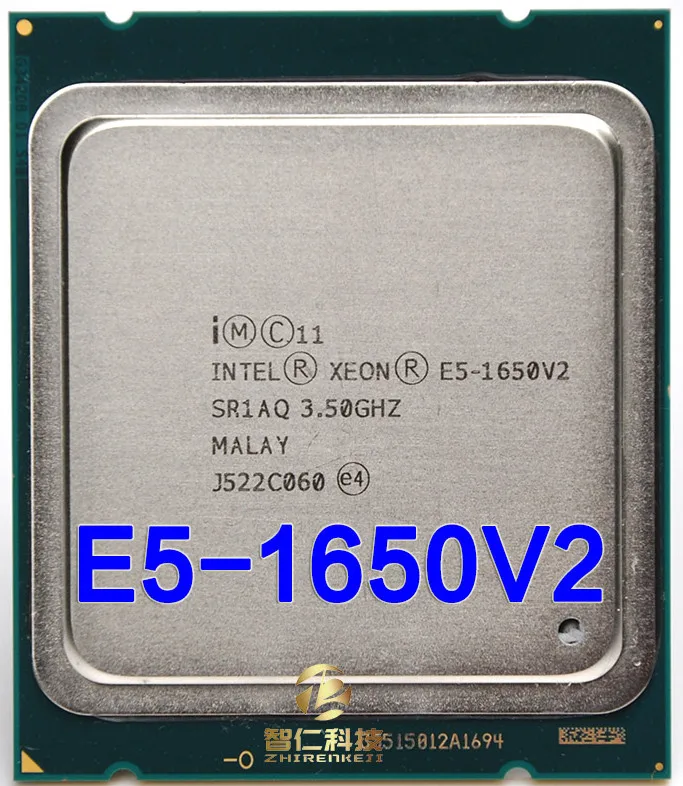 Процессор Intel Xeon E5 1650 V2 E5-1650 V2 e5 1650 V2 Процессор LGA 2011 процессора сервера настольный процессор