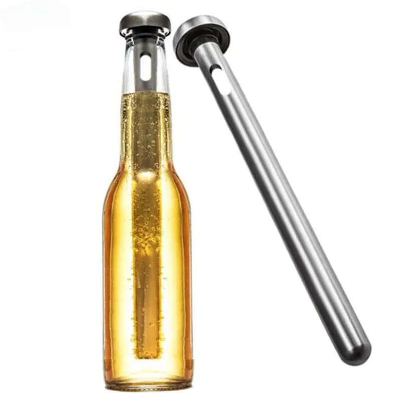 Stainless Steel Beer Chiller Stick Beverage Cooler Cooling Sticks for