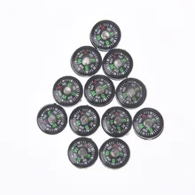 12 шт. Портативный Ручной Спорт на открытом воздухе кемпинг 12 мм Мини Кнопка компассестравель Туризм Охота аварийного выживания компас