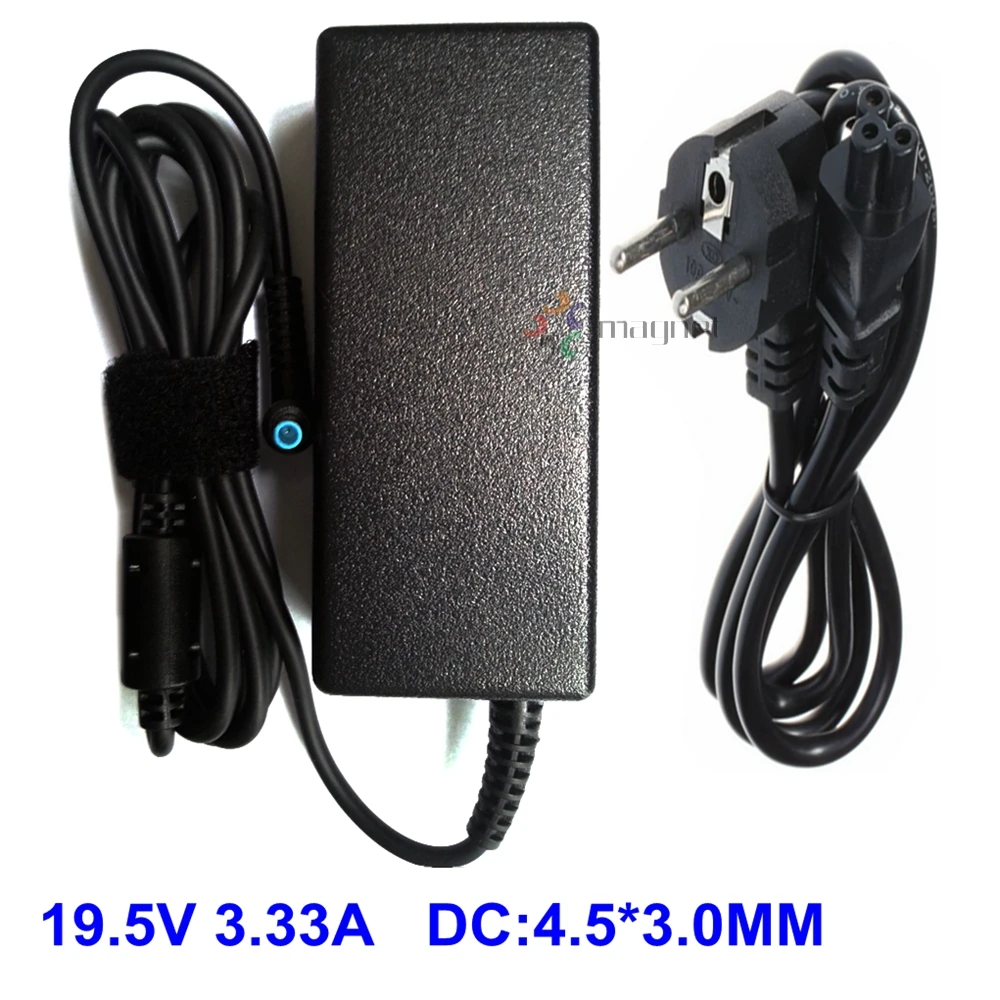 Laptop Power Supply Charger For HP Pavilion 19.5V 3.33A 4.5x3.0mm with