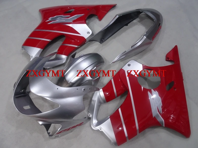 

Motorcycle Fairing for CBR 600 1999 - 2000 Plastic Fairings CBR600 F4 99 Silver Red Fairing Kits CBR 600 99