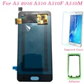 Test LCD Bildschirm AMOLED Für Samsung Galaxy A510 Touchscreen Digitizer LCD Display Für Samsung A5 2016 A510F A510M Montage|Handy-LCDs| -