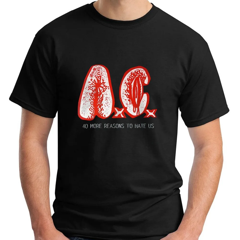 AxCx A.C. grindcorel Band Pig Эсминец Короткий Рукав Черная Мужская футболка S 5XL|Футболки| |