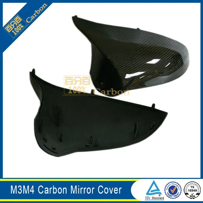 Автомобильные Боковые зеркала F82 из углеродного волокна для BMW M4 2014 LHD|side mirror cover|car