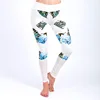 Godier Women's Leggings Mandala Mint Print Fitness Quick Dry Leggins High Elasticity Legins Pants for Women Legging Trousers 328 1