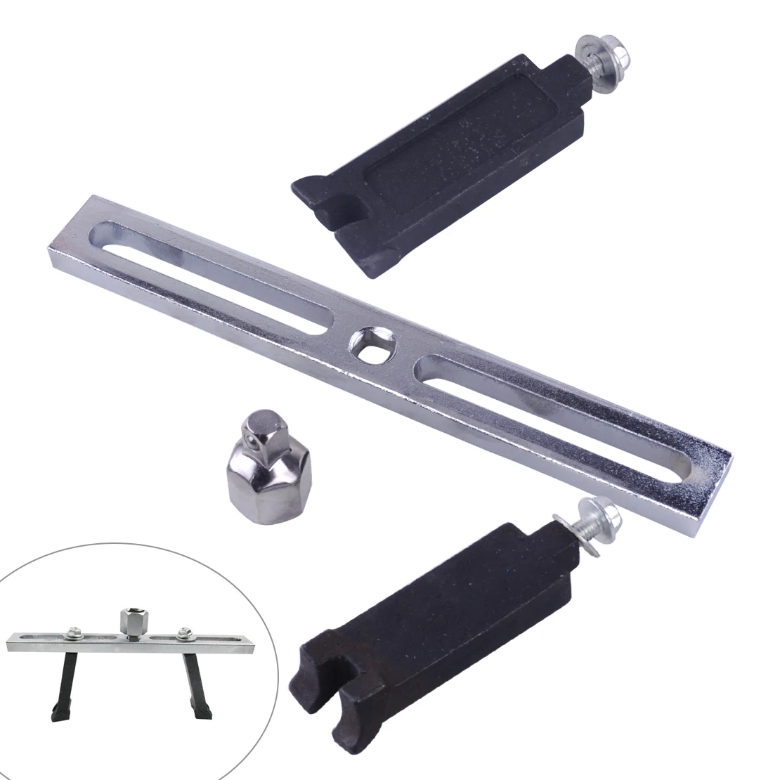 Urstory1 Car Fuel Pump Protective Cover Parking Heater Fuel Pump Holder Noise Reduction Anti Shock