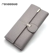 New Design Leather Wallets Women Luxury Brand Purses Woman Wallet Long Hasp Female Purse Card Holder Clutch Feminina Carteira