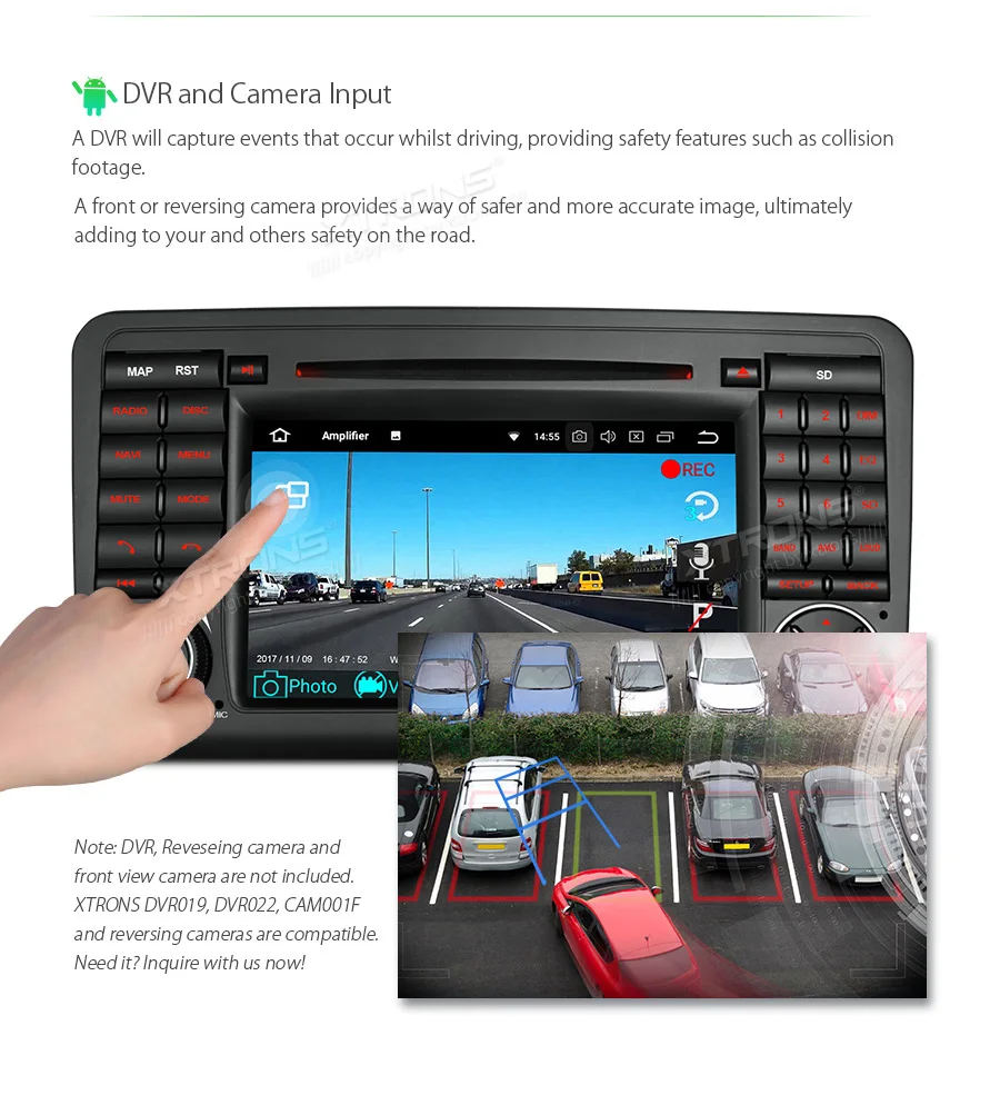 Best Android 8.1 Radio GPS RCA Car DVD Player for Mercedes Benz ML Class W164 ML300 ML350 ML450 ML500 2005-2011 GL Class X164 18