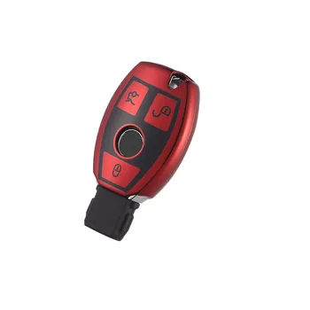 

TPU Car Key Cover Case Shell Bag Protective Key Ring For Mercedes C Class 200 E300l GLC260 GLA200 Accessories Styling
