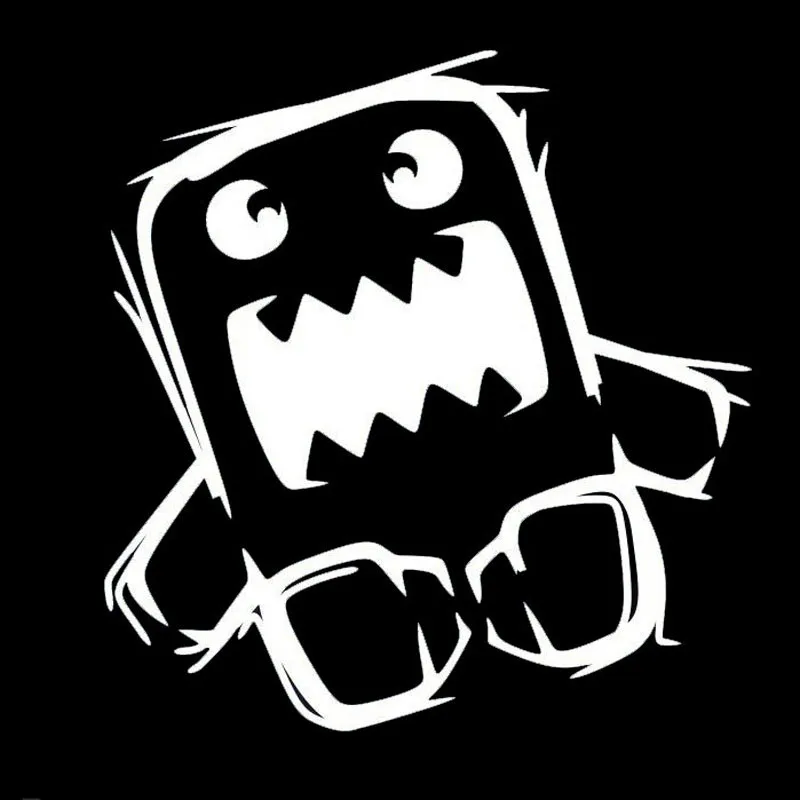 13x12 см Domo Kun Japan Drift 3D наклейка забавная Автомобильная Наклейка Виниловая