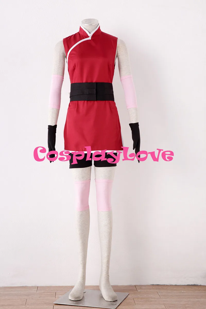 The last Naruto the movie Sakura Haruno Cosplay Costume  (2)