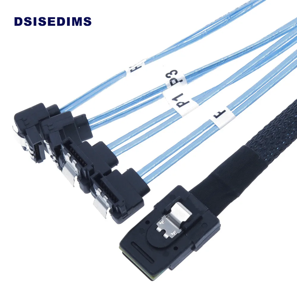SFF8087 to 4×Right Angle SATA-5