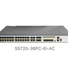 S5720-36PC-EI-AC huawei 28-порт гигабитный кабель 4-портовый гигабитный SFP волокно Слои 3-жильный переключатель