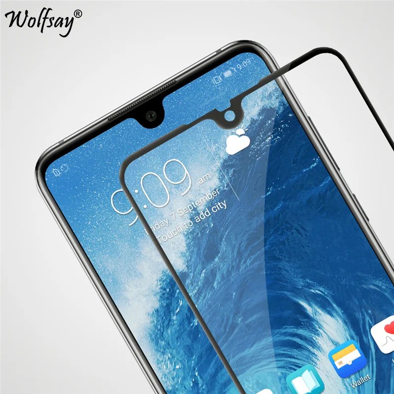 Закаленное стекло для Huawei Honor 10X Lite Защита экрана 8X 9X Pro прочное с полным покрытием