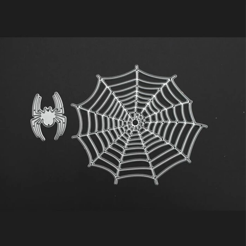 

YLCD466 Spiders Web Metal Cutting Dies For Scrapbooking Stencils DIY Album Cards Decoration Embossing Folder Die Cutter Template