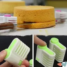 1 пара нарезки торт слои торта нарезки комплект выпечки инструменты 5 слоев тост срез Резка