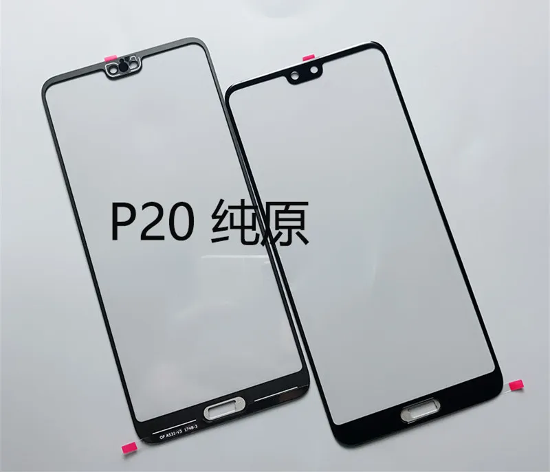 

P20Pro Original Touch Screen For Huawei P20 Pro Front Glass Cover LCD Display Screen Outer Panel Lens Phone Repair Parts