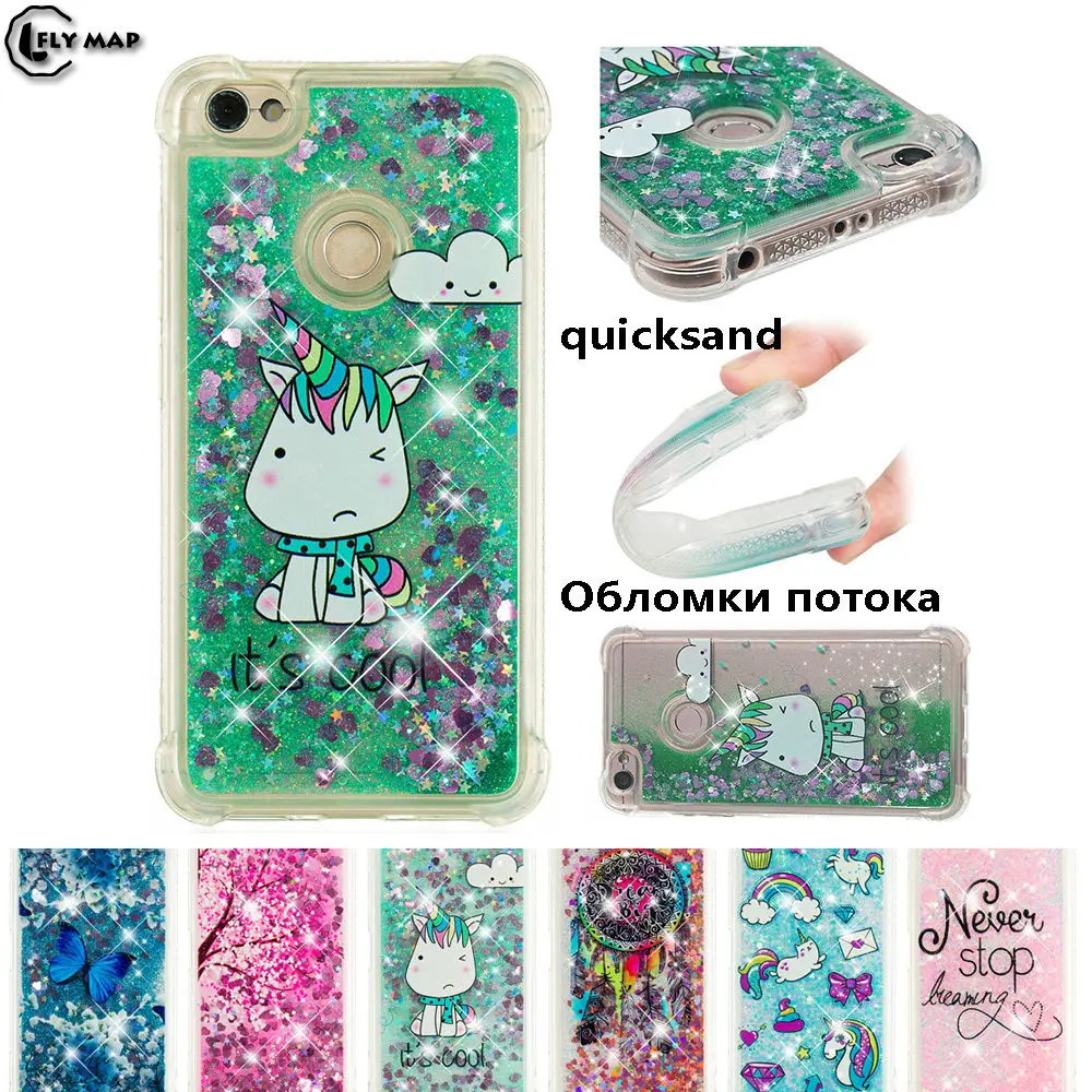 

Glitter Stars Phone Cover for Xiaomi Redmi Note 5A 5 A Prime Dynamic Liquid Debris Quicksand Back Case for Xiaomi Redmi Note A5