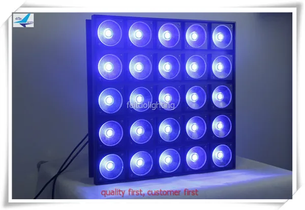 25 глаза Блиндер удара 25x30 w rgb 3 в 1 триколор 5x5 СВЕТОДИОДНАЯ матричная панель светильник заливающего света DMX свет