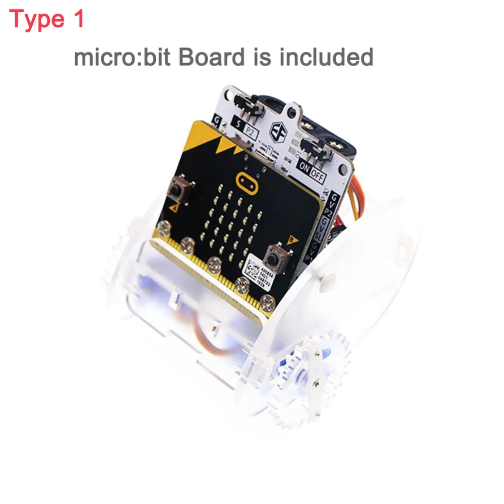 Кольцо: бит Ringbit автомобиль для Mirco: бит микробит образовательный умный робот комплект для детского программирования FZ3254/5