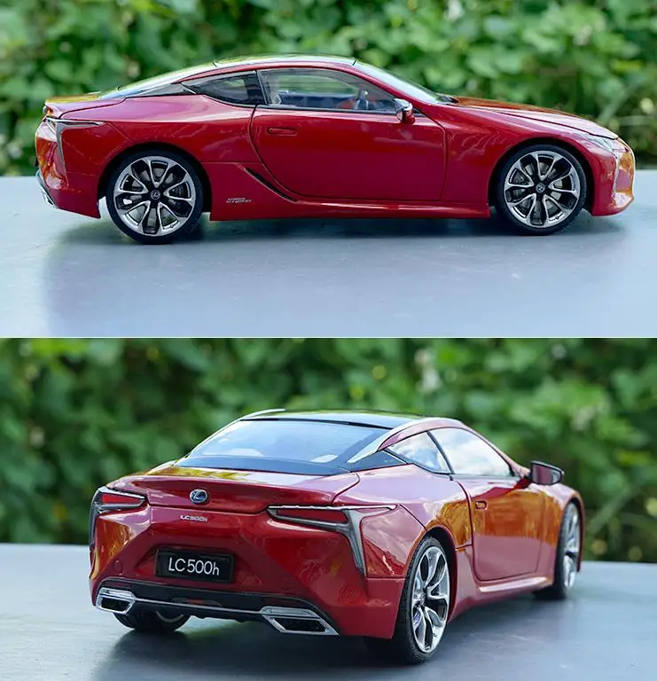 Высокая имитация LEXUS LC500h Коллекция Модель 1:18 Расширенный сплав модель автомобиля, литая металлическая модель игрушечного автомобиля