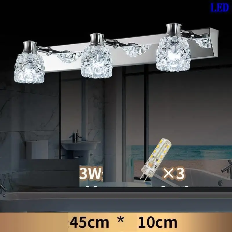 Parede Aplique Arandela лампа Penteadeira Lampe Murale Lampara De Pared внутренний светильник для дома Хрустальный настенный светильник для спальни - Цвет абажура: Number  1