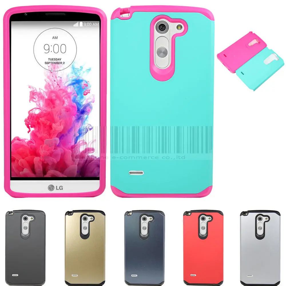 Dual Layer PC+TPU Slim Hybrid Shockproof Armor Hard