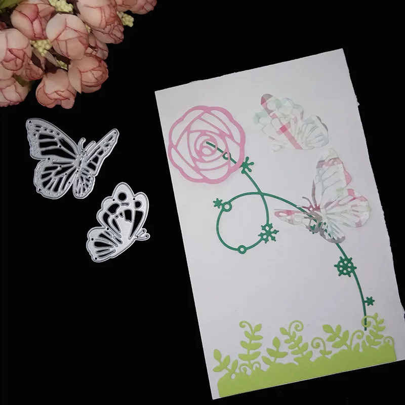 

The Butterfly Style Paper House Stencils Tool Diy Metal Steel Embossing Cutting Dies Craft For Scrapbooking Die New 2018 Folders