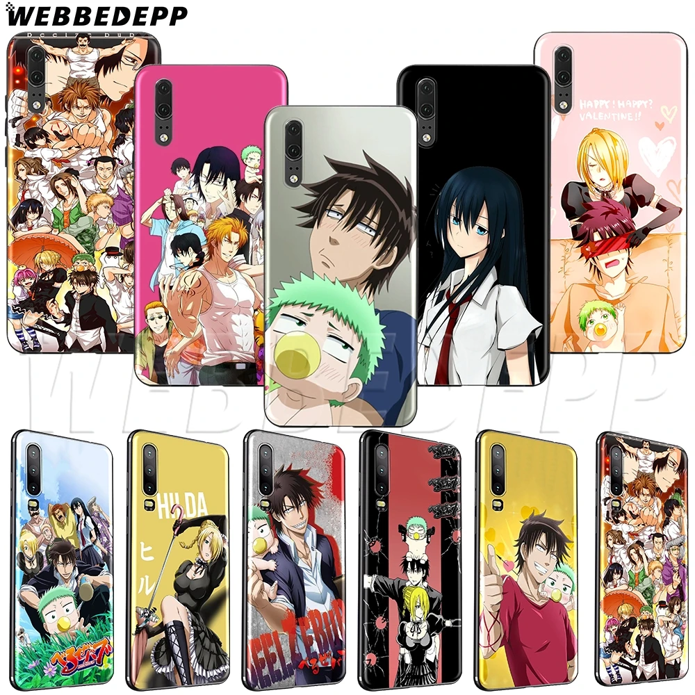 

WEBBEDEPP Anime Beelzebub TPU soft case for Huawei P8 P9 P10 P20 P30 Y5 Y6 Y7 Y9 P smart Lite Pro Prime Mini