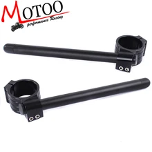 Motoo-CNC 50 мм обычная застежка-Ons руль вил вилка трубка рука бар для APRILIA nillw R ZX6R