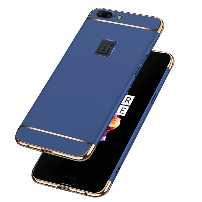 For 1 Plus 5 Cases 3 in Full Shockproof Shell Hard Mental Ultra thin Case One 5T Battery Protective Phone Bags Capa |