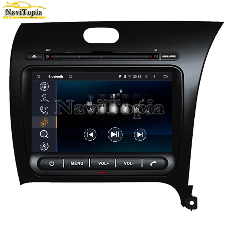 Flash Deal NAVITOPIA 4G RAM 64G ROM PX6 Six Core Android 9.0 Car DVD GPS Navigation for Kia Cerato/K3/Forte RHD 2013 2014 2015 2016 2017- 5