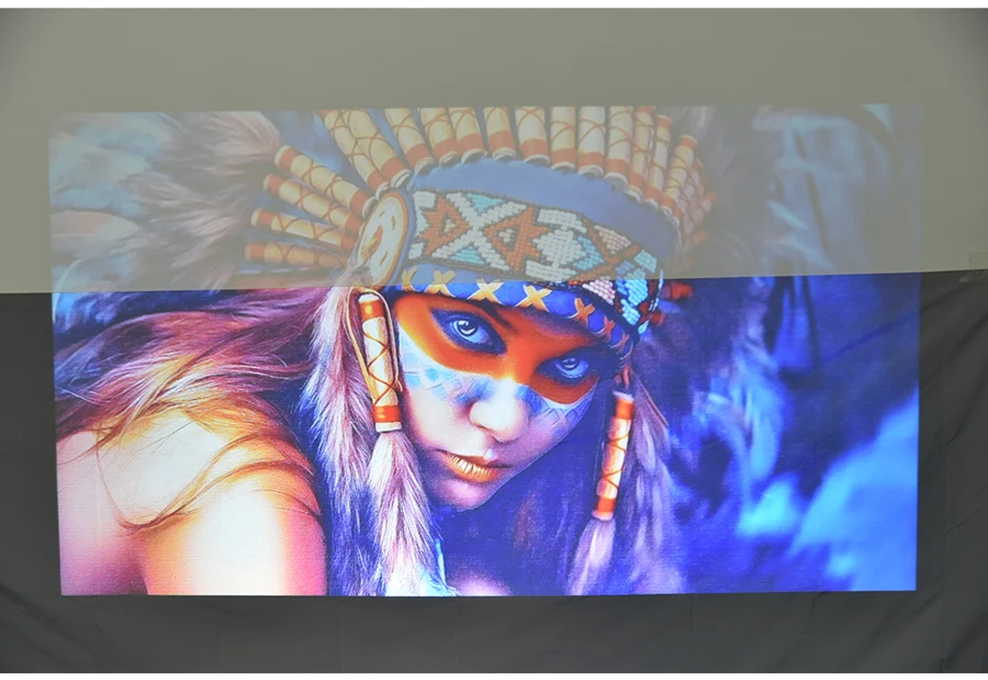 Экран проектора 60 72 84 100 120 дюймов отражающая ткань проекционный экран для XGIMI H1 H2 JMGO UNIC UC40 UC46 YG300 Espon Beamer