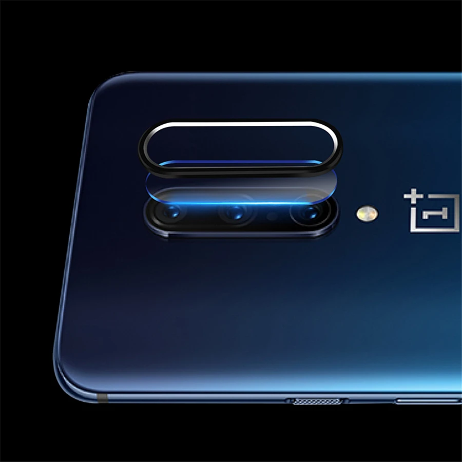 Для OnePlus 7 Pro металлическое заднее защитное кольцо для объектива+ Закаленное стекло пленка для объектива камеры для 1+ 7 защитная пленка для экрана