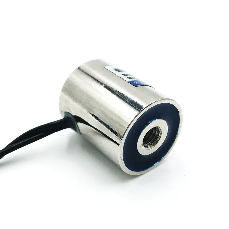 QUARKZMAN Elettromagnete A Solenoide Rotondo CC 5V – 180N/18kg Per Automazione E Sollevamento