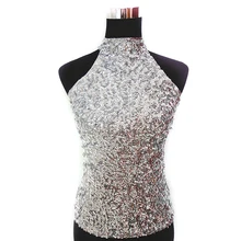 Новое поступление, платье для танцев с блестками, женское платье для сценического танца, дизайнерский женский латинский сценический латинский танцевальный костюм с кисточками, платье