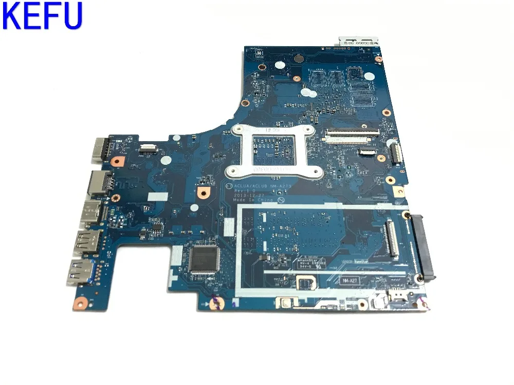 Kefu ноутбук материнская плата для Lenovo Z50-70 платы ACLUA/ACLUB NM-A273 встроенный процессор 3558U+ видеокарта
