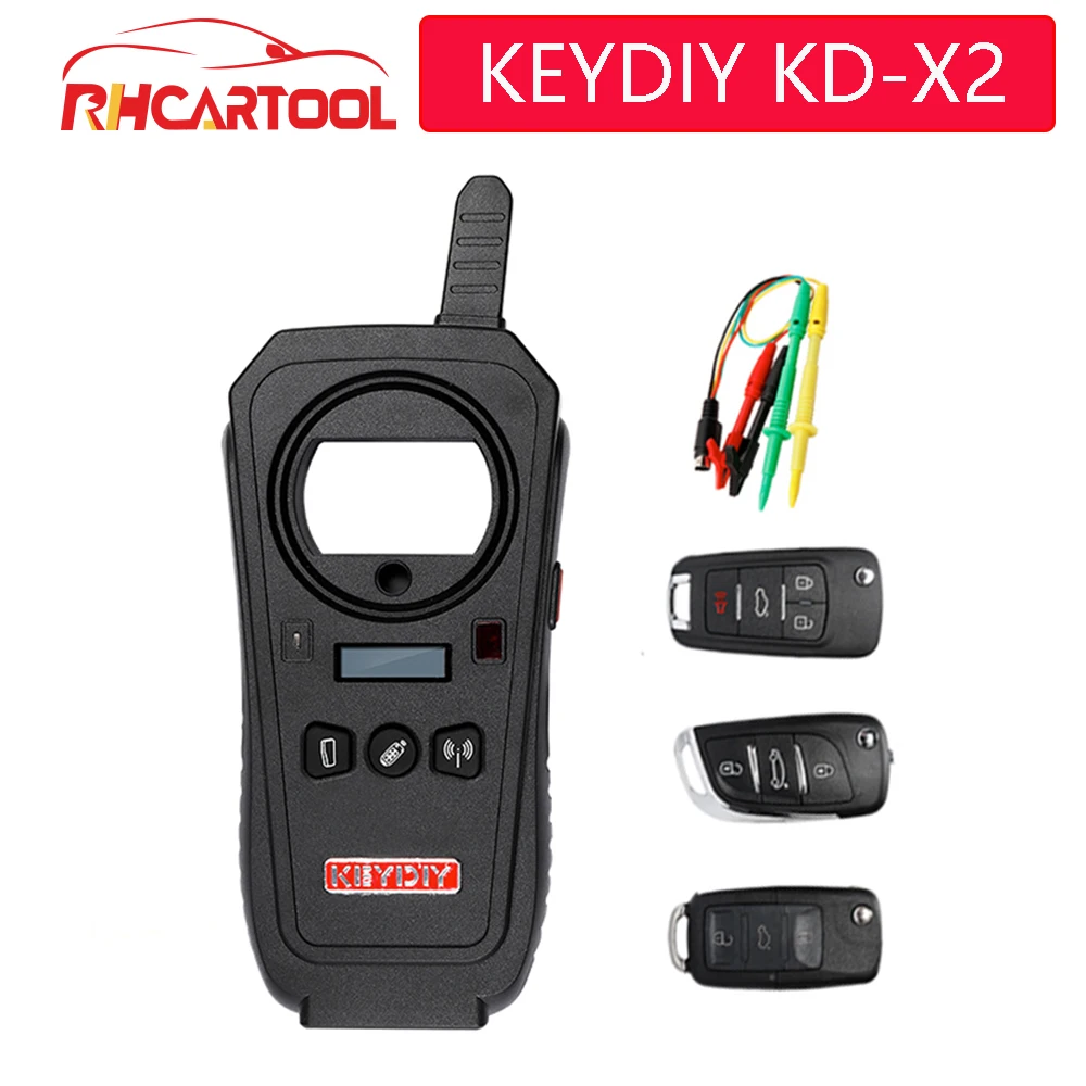 Generador de desbloqueo OBD2 KEYDIY KD-X2, dispositivo de clonación con transpondedor de 96 bits y 48 transpondedor, función de copia sin Token