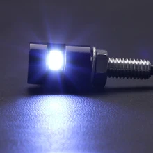 Universal 2Pcs 12V LED Motorcycle Car Number License Plate Bolt Screw Light Lamp For Car & Motorcycle Universal 2Pcs 12V LED Motorcycle Car Number License Plate Bolt Screw Light Lamp For Car & Motorcycle