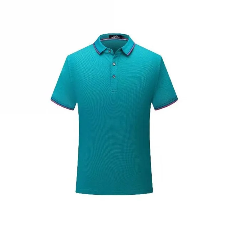 Однотонное Брендовое Мужское поло с коротким рукавом для бега для гольфа Стильная Спортивная одежда для мужчин для гольфа для фитнеса, волейбола polo 7912 - Цвет: green